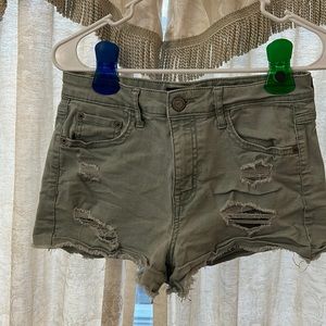 aéropostale high waisted shorty